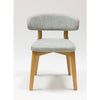 Veskor Pack de 2 o 4 Sillas de Comedor de Madera Maciza de Roble Claus, tapizado Gris o Marron Roble.Store