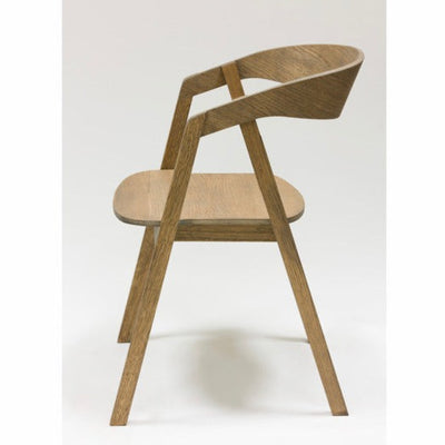 Veskor Pack de 2 o 4 Sillas de Comedor de Madera Maciza de Roble Knut Roble.Store