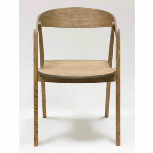 Veskor Pack de 2 o 4 Sillas de Comedor de Madera Maciza de Roble Knut Roble.Store