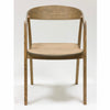 Veskor Pack de 2 o 4 Sillas de Comedor de Madera Maciza de Roble Knut Roble.Store