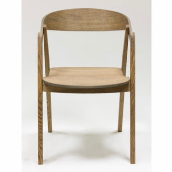 Veskor Pack de 2 o 4 Sillas de Comedor de Madera Maciza de Roble Knut Roble.Store