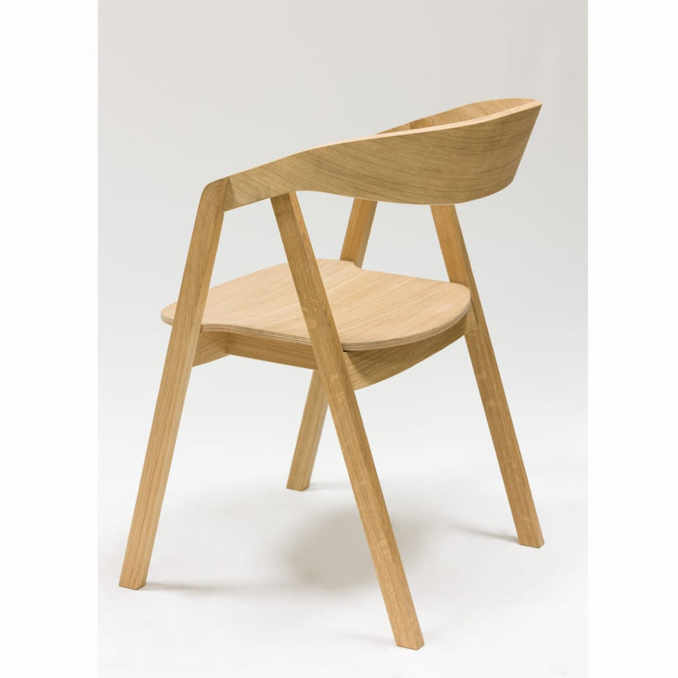 Set of 2 or 4 Knut Solid Oak Dining Chairs | NordicStory