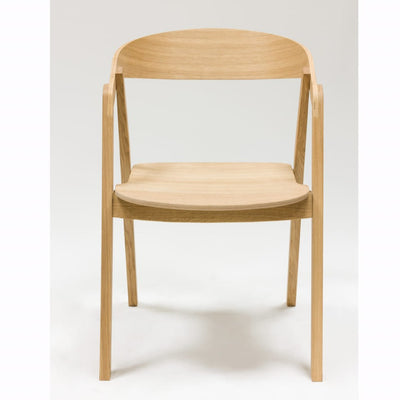Veskor Pack de 2 o 4 Sillas de Comedor de Madera Maciza de Roble Knut Roble.Store