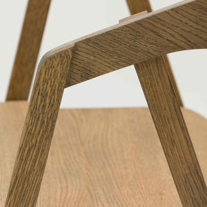 Veskor Pack de 2 o 4 Sillas de Comedor de Madera Maciza de Roble Knut Roble.Store