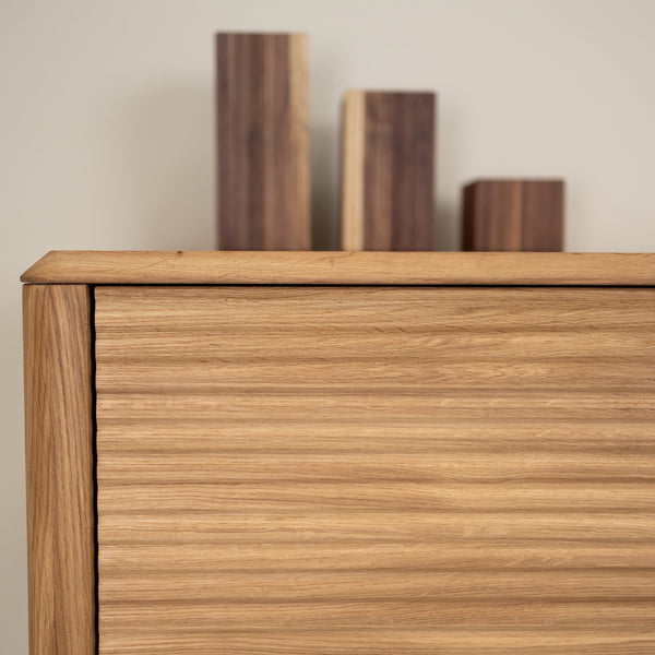 Comoda de madera maciza roble Oxford 3.1 | NordicStory