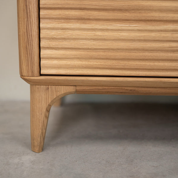 TV-meubel van massief eikenhout Oxford 3.2.2 | NordicStory