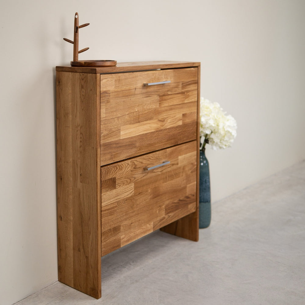 Scarpiera in legno massello di rovere Arizona | NordicStory
