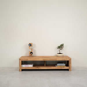 Massief eiken TV-meubel Kaira
