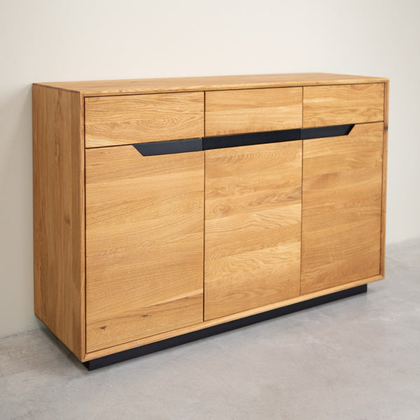 Credenza in legno massello di rovere Bremen 2 | NordicStory