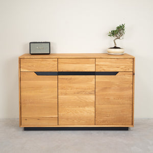 Credenza in legno massello di rovere Bremen 2 | NordicStory