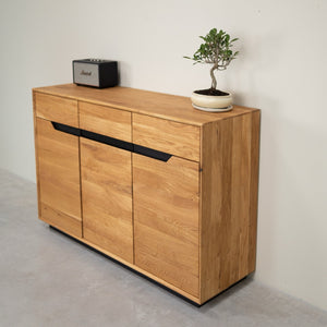 Credenza in legno massello di rovere Bremen 2 | NordicStory