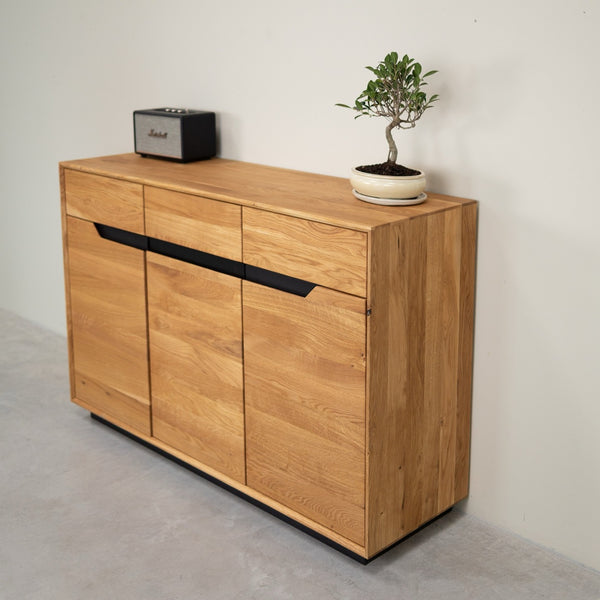 Credenza in legno massello di rovere Bremen 2 | NordicStory