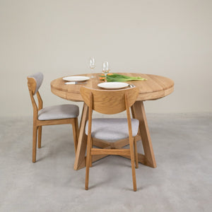 Valencia Extendable Solid Oak Dining Table | NordicStory