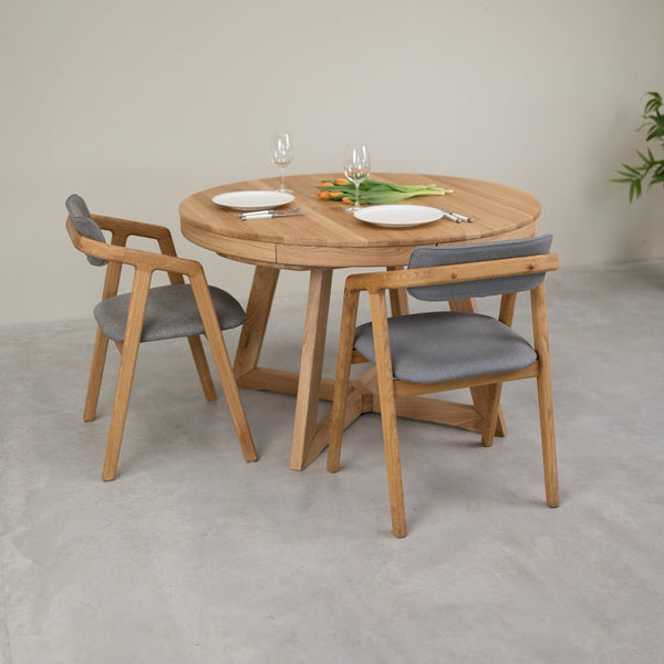 Valencia Extendable Solid Oak Dining Table | NordicStory