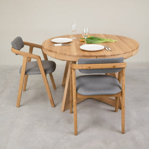 Valencia Extendable Solid Oak Dining Table | NordicStory
