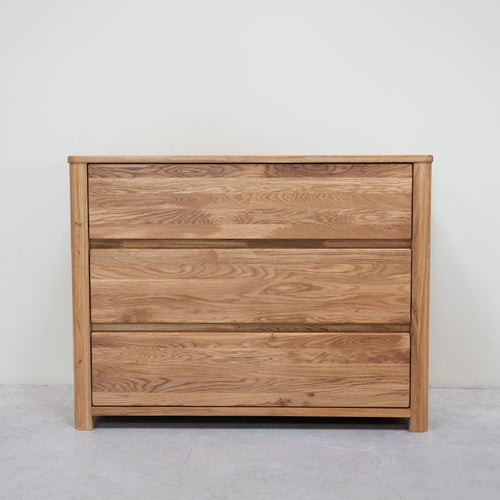 Aparador Cómoda de madera maciza de roble Elsa