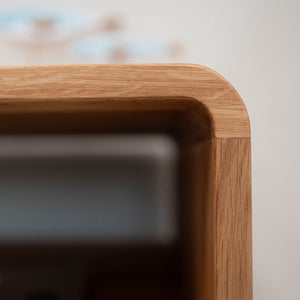 Mesa de centro de madera maciza roble Geneva