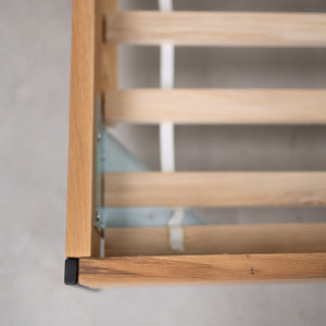 Runa solid oak bed | NordicStory