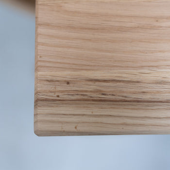 Mesa extensible de comedor de madera maciza de roble L2