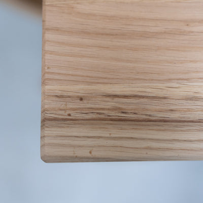 Mesa extensible de comedor de madera maciza de roble L2