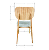 Pack de 2 o 4 Sillas de Comedor Varde, Estructura de Madera Maciza de Roble, Tapizado | NordicStory