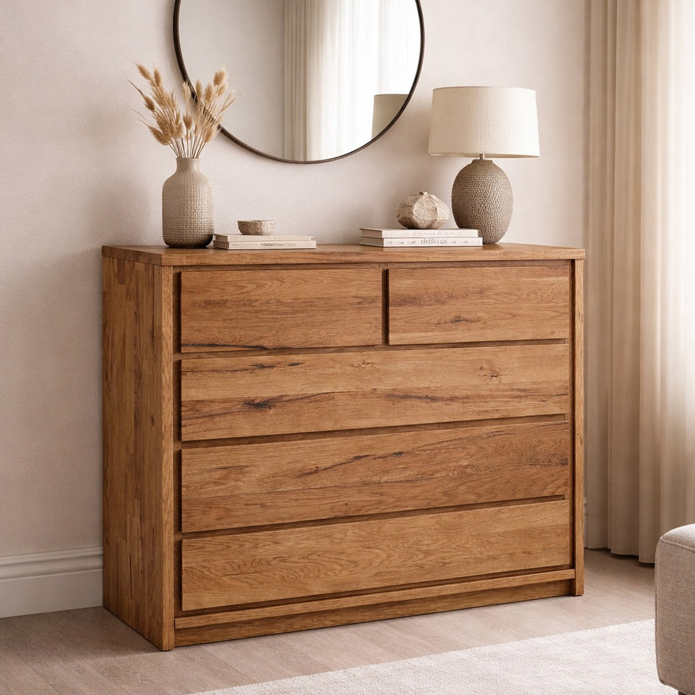 Comoda in massello di rovere dell'Oregon | NordicStory