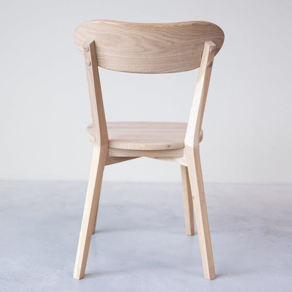 Pack de 2 o 4 Sillas de Comedor de Madera Maciza de Roble Isku | NordicStory