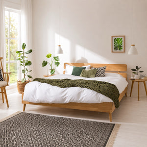 Massief eikenhouten bed Escandi 2 | NordicStory