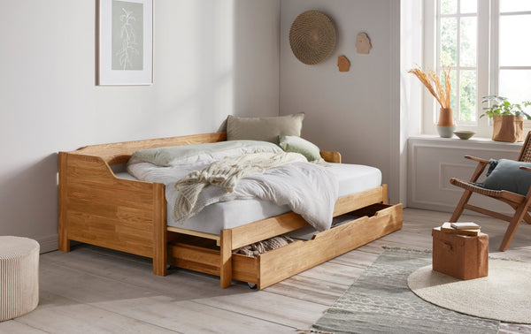 Cama nido de madera maciza roble Frida | NordicStory

