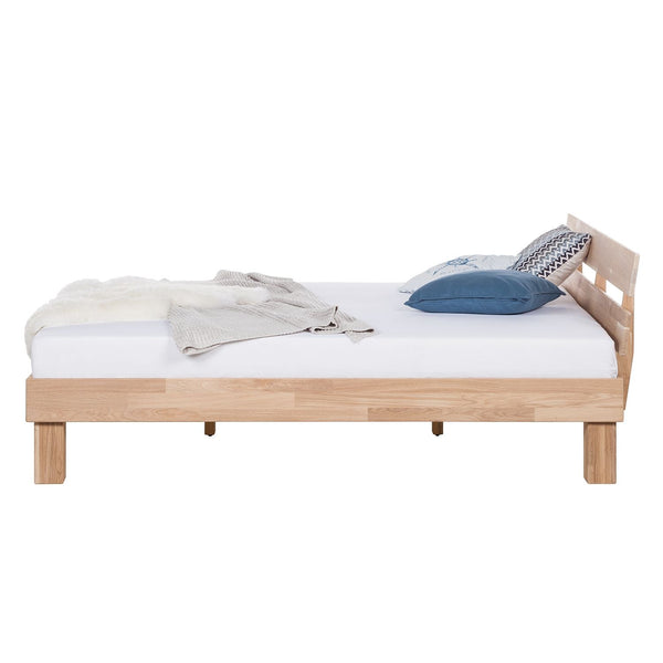 Cama de madera maciza de roble 90 x 200 cm. /140 x 200 cm. / 160 x 200 cm. / 180 x 200 Estilo escandinavo