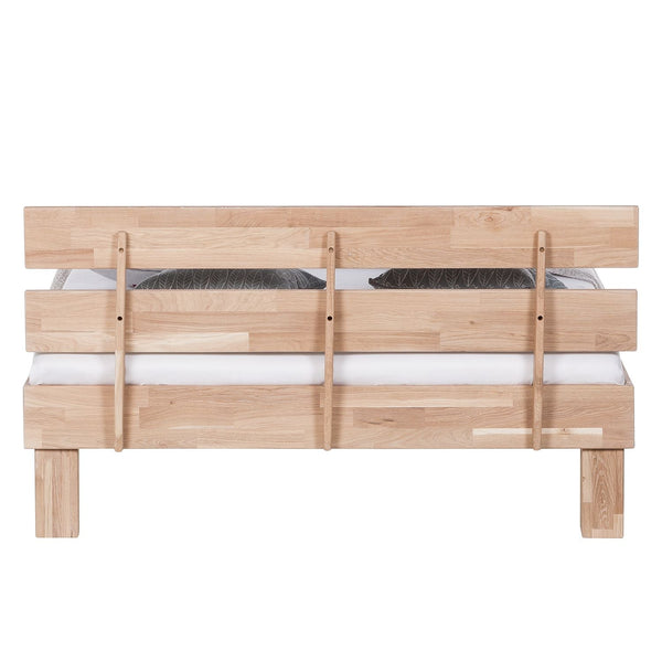 Cama de madera maciza de roble 90 x 200 cm. /140 x 200 cm. / 160 x 200 cm. / 180 x 200 Estilo escandinavo