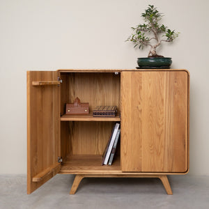 Aparador em madeira maciça de carvalho Geneva 1 | NordicStory