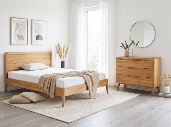 Kommode aus massiver Eiche „Milan“ | NordicStory