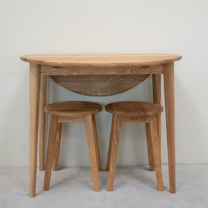 Pack de 2 o 4 Taburetes de Comedor de Madera Maciza de Roble Diana | NordicStory