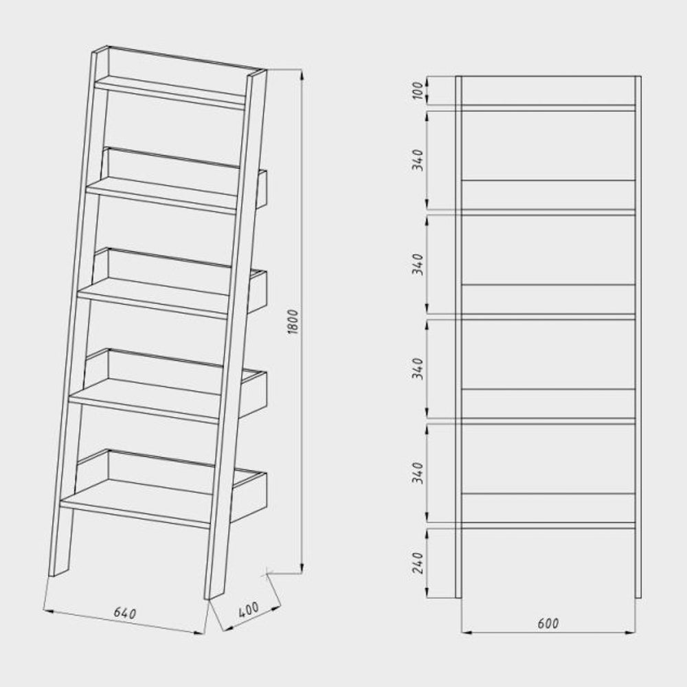 Regal aus massiver Eiche von Escandi Atelier | NordicStory