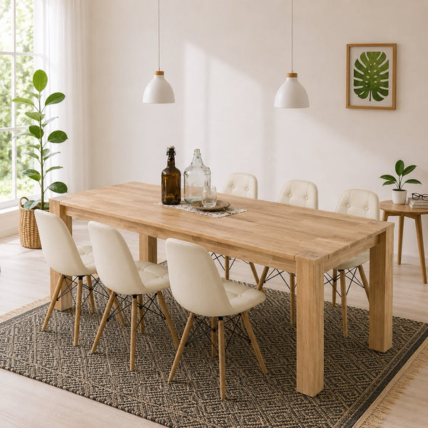 Tavolo da pranzo in rovere massello Mauritz 3 | NordicStory