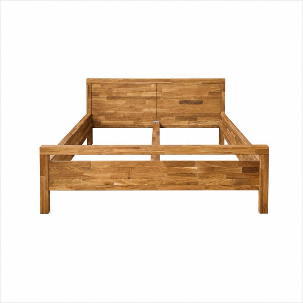 Massief eikenhouten bed Next | NordicStory