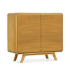 NordicStory Aparador de madera maciza roble Geneva 1, 90 x 45 x 86 cm.