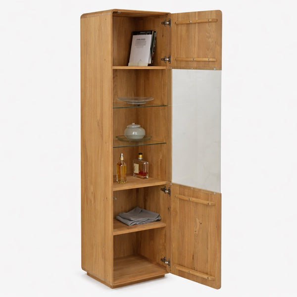 Vetrina in rovere massiccio Geneva 26 | NordicStory