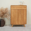 Zapatero de madera maciza roble sostenible Geneva RobleStore NordicStory