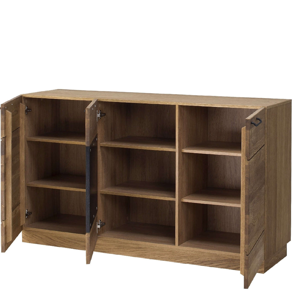 LoftStory Cómoda aparador madera de roble Mozaik 45 150 x 42 x 90 cm.