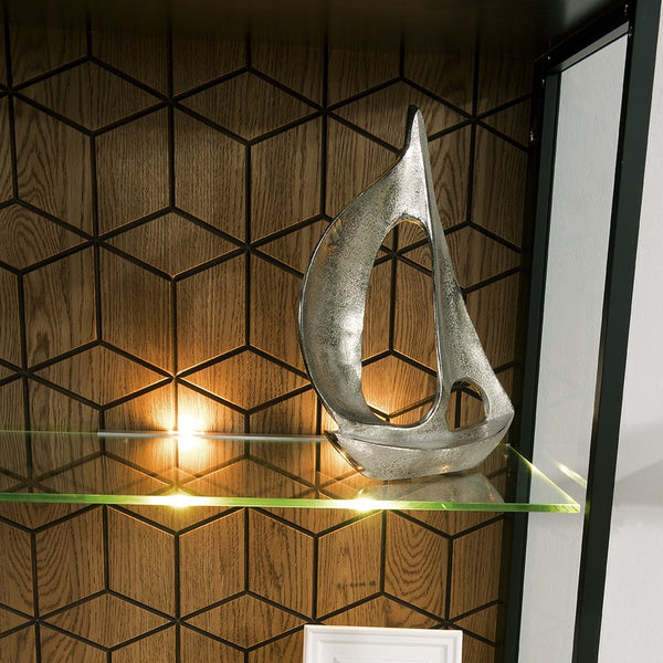 LoftStory Vitrina de madera de roble diseno original nordico