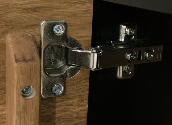 LoftStory Vitrina de madera de roble diseno original nordico