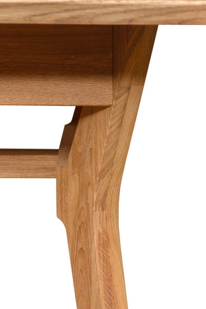 Mesa madera roble macizo nordico natural