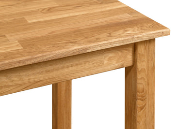 Mesa madera maciza roble comedor nordico
