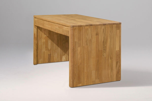 NordicStory Mesa escritorio de madera maciza de roble