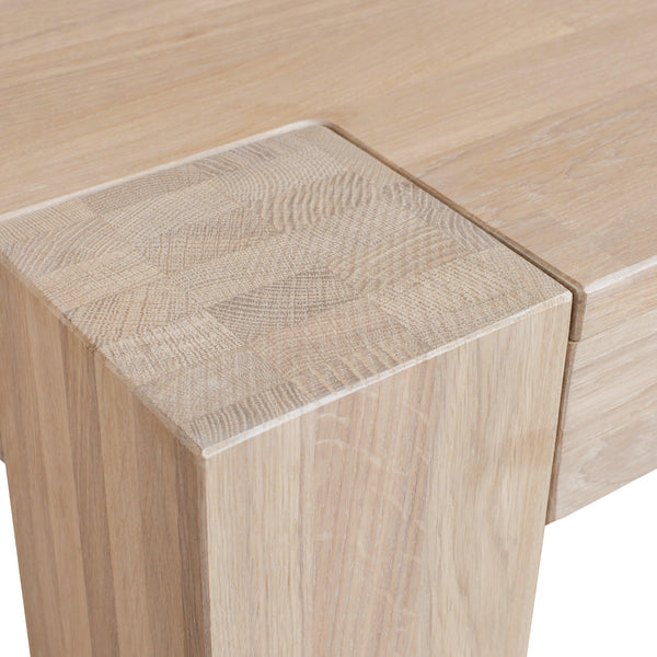 Mesa de centro en madera tono natural NORDIC