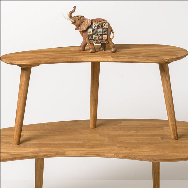 Mesa de centro de salon madera de roble macizo nordico