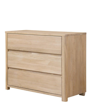 NordicStory Aparador Cómoda de madera maciza de roble 