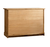 NordicStory Aparador Comoda rustica de madera maciza de roble "Provance 1x3" 121 x 48 x 84,5 cm.